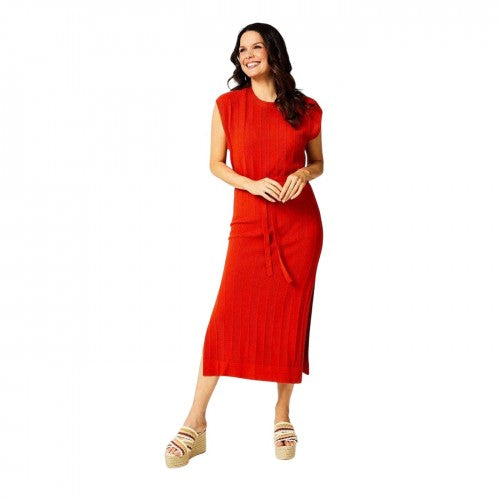 Front - Biba Womens/Ladies Zig Zag Maxi Dress