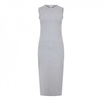 Front - Calvin Klein Womens/Ladies Cotton Midi Bodycon Dress