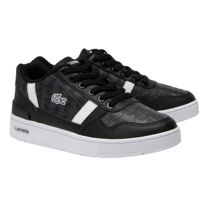 Front - Lacoste Childrens/Kids T-Clip Touch Fastening Trainers