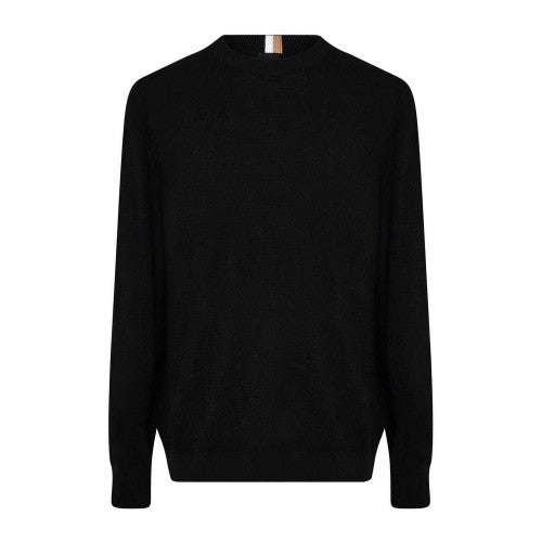 Front - Boss Mens Ecaio-P Knitted Jumper