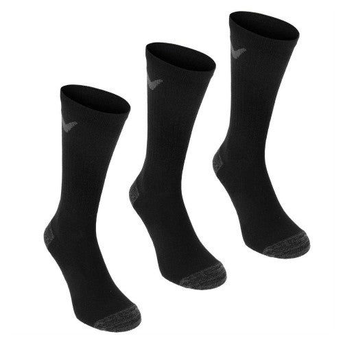 Front - Callaway Mens Cushioned Crew Socks (Pack of 3)