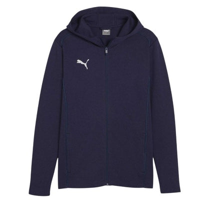 Front - Puma Mens TeamFINAL Casuals Full Zip Hoodie