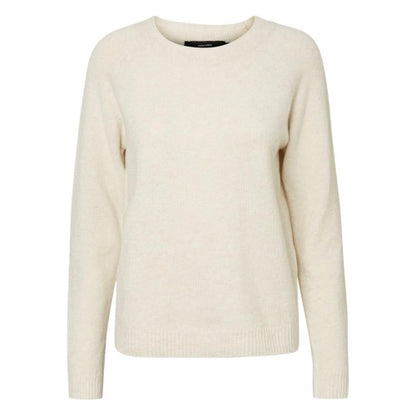 Front - Vero Moda Womens/Ladies Doffy Knitted O-Neck Jumper