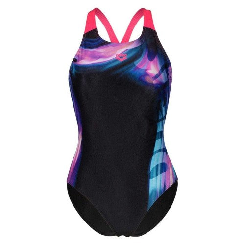 Front - Arena Womens/Ladies Dreamhline Abstract One Piece Swimsuit
