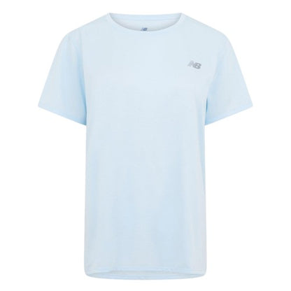 Front - New Balance Womens/Ladies Crew Neck Regular Athletic Top