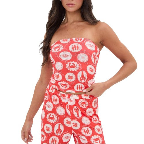 Front - I Saw It First Womens/Ladies All-Over Print Tube Top