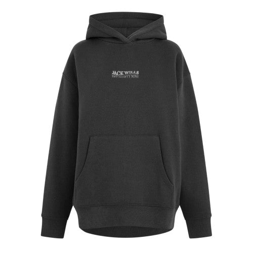 Front - Jack Wills Womens/Ladies Embroidered Relaxed Fit Hoodie