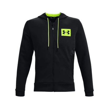 Front - Under Armour Mens UA Summit Knitted Full Zip Hoodie