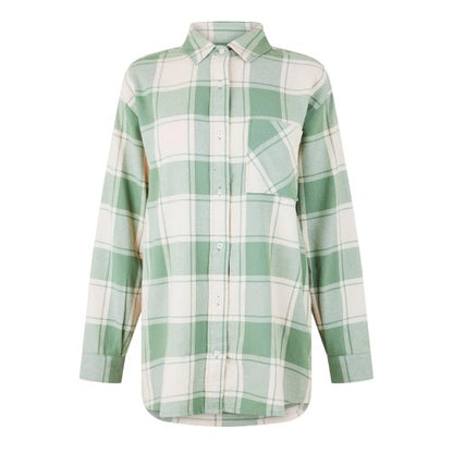 Front - Jack Wills Womens/Ladies Flannel Shirt