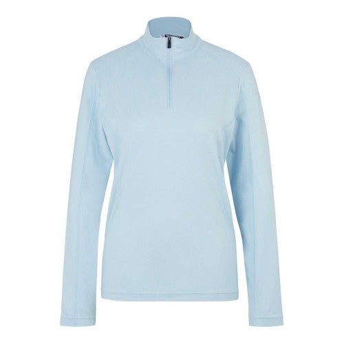 Front - Ziener Womens/Ladies Jenita Half Zip Raglan Sweatshirt