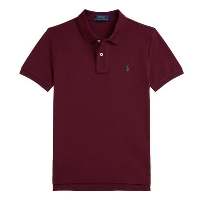 Front - Ralph Lauren Boys Collared Regular Short-Sleeved Polo Shirt