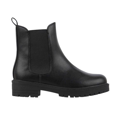 Front - Miso Womens/Ladies Leather Chelsea Boots