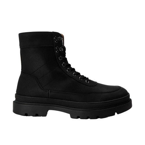 Front - Steve Madden Mens Hudson Combat Boots