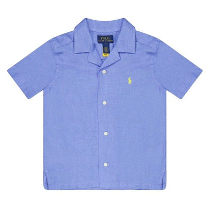 Front - Ralph Lauren Boys Regular Short-Sleeved Polo Shirt
