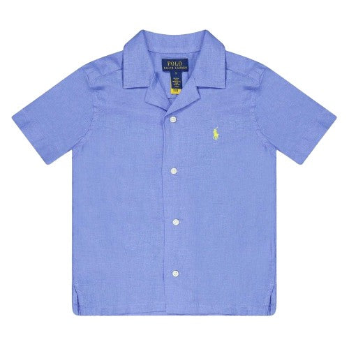 Front - Ralph Lauren Boys Regular Short-Sleeved Polo Shirt