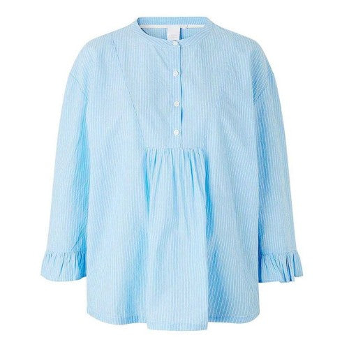 Front - CCDK Copenhagen Womens/Ladies Ninna Pinstripe Blouse