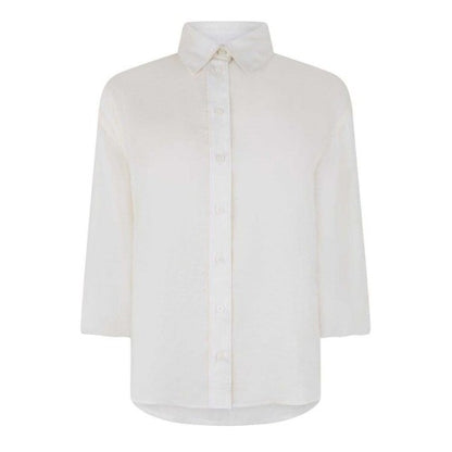 Front - Jack Wills Womens/Ladies Soft Regular Long-Sleeved Blouse