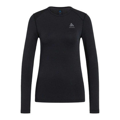 Front - Odlo Womens/Ladies Crew Neck Slim Athletic Top