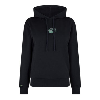 Front - Lacoste Womens/Ladies Embroidered Logo Long-Sleeved Hoodie