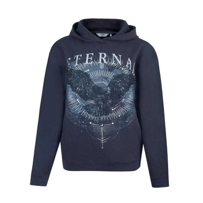 Front - Firetrap Womens/Ladies Eagle Hoodie
