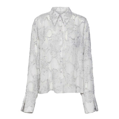 Front - Vero Moda Womens/Ladies Collared Relaxed Fit Shirt