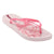 Front - Ipanema Womens/Ladies Anatomic Blossom Flip Flops