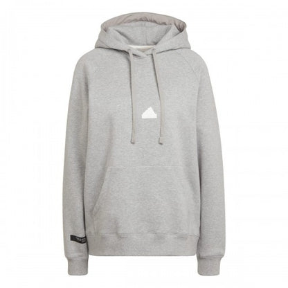 Front - Adidas Womens/Ladies Oversized Hoodie
