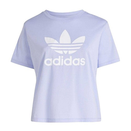 Front - Adidas Womens/Ladies Originals TRF Boxy T-Shirt