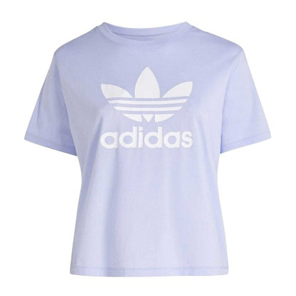 Front - Adidas Womens/Ladies Originals TRF Boxy T-Shirt