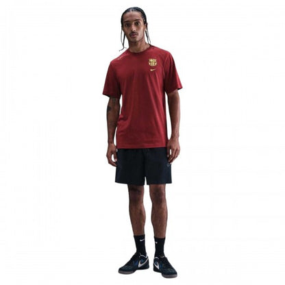 Front - Nike Mens FC Barcelona T-Shirt