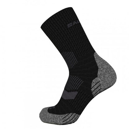 Front - Salomon Mens Lightweight Crew Socks (Pack of 2)