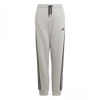 Front - Adidas Childrens/Kids Essentials 3 Stripes Jogging Bottoms