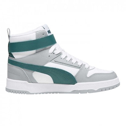 Front - Puma Childrens/Kids RBD Game High Top Trainers