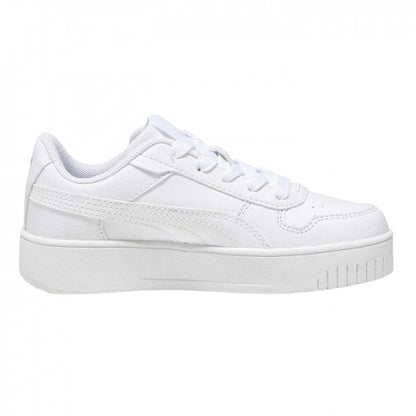 Front - Puma Childrens/Kids Carina Street Platform Trainers