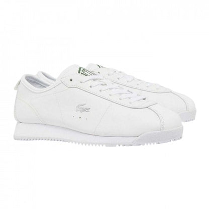 Front - Lacoste Womens/Ladies Club Leather Trainers