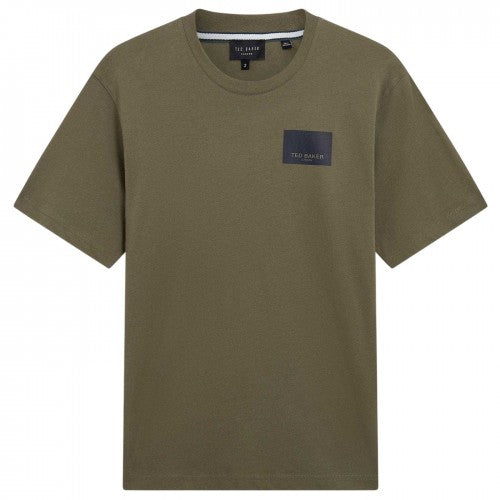 Front - Ted Baker Mens Boxed Logo T-Shirt