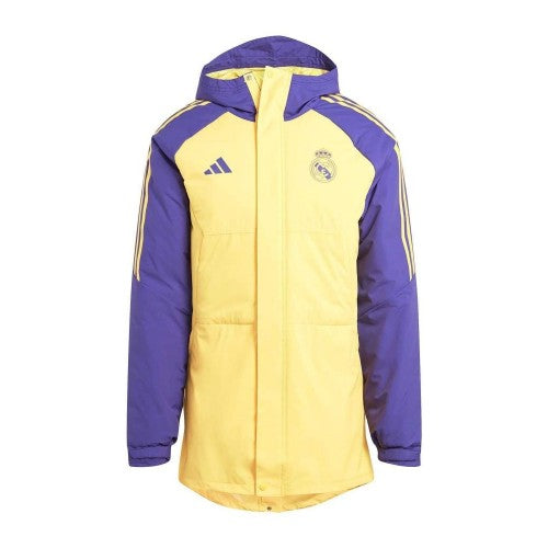 Front - Adidas Mens Condivo 23 Real Madrid CF Parka