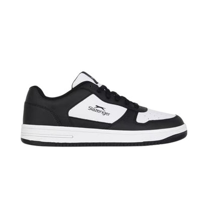 Front - Slazenger Womens/Ladies Leather Flat Trainers