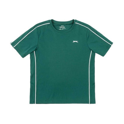 Front - Slazenger Boys Tennis Lightweight T-Shirt