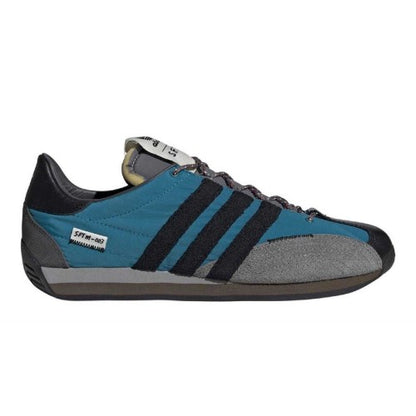 Front - Adidas Mens Song For The Mute Leather Trainers