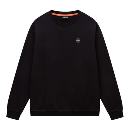 Front - Napapijri Mens Badge Sweatshirt