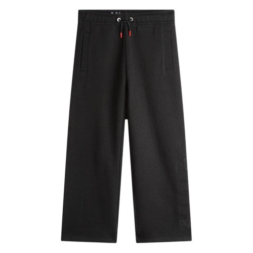 Front - Hugo Childrens/Kids Embroidered Logo Wide Leg Sweatpants