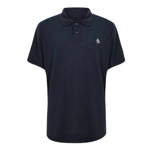 Front - Original Penguin Mens Embroidered Logo Polo Shirt