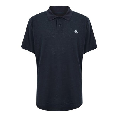 Front - Original Penguin Mens Embroidered Logo Polo Shirt