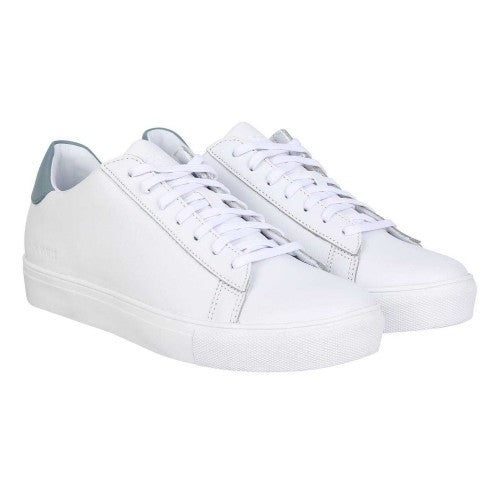 Front - Jack Wills Mens Leather Low Cut Trainers