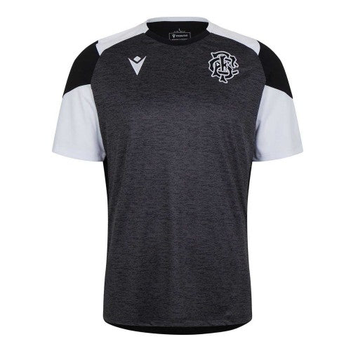Front - Macron Mens Barbarians 24/25 Training T-Shirt
