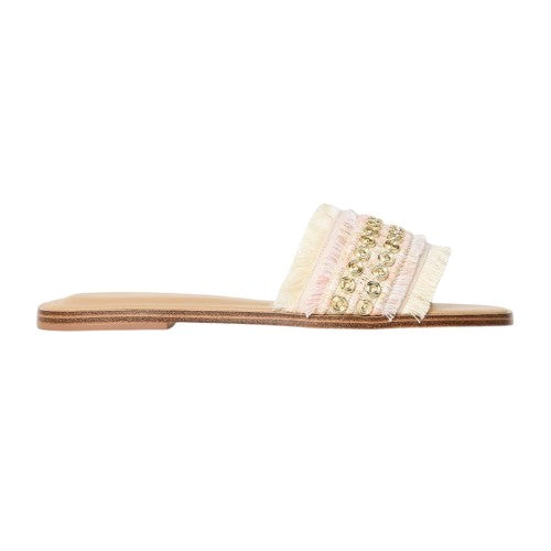 Front - Aldo Womens/Ladies Nalani Embellished Flat Slides