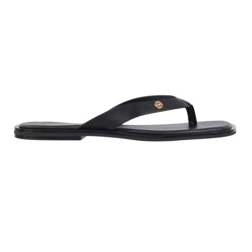 Front - Miso Womens/Ladies Toe Post Flat Sandals
