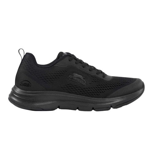 Front - Slazenger Mens Curve Support Mesh Trainers