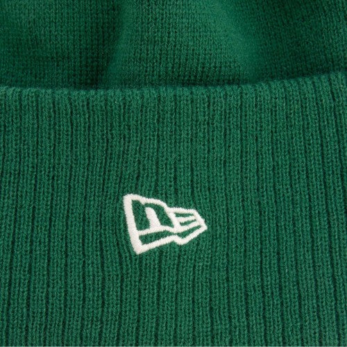 Front - New Era Mens Boston Celtics NBA Knitted Beanie